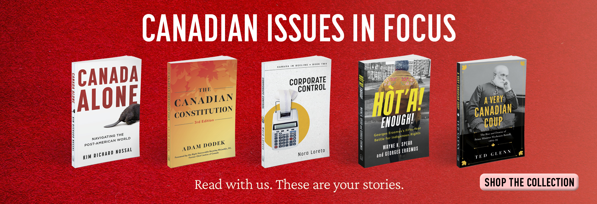 Canadian Politics and Current Affairs Unpacked with These Books