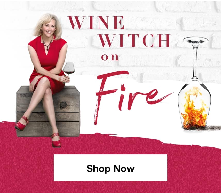 Shop Wine Witch on Fire Today!
